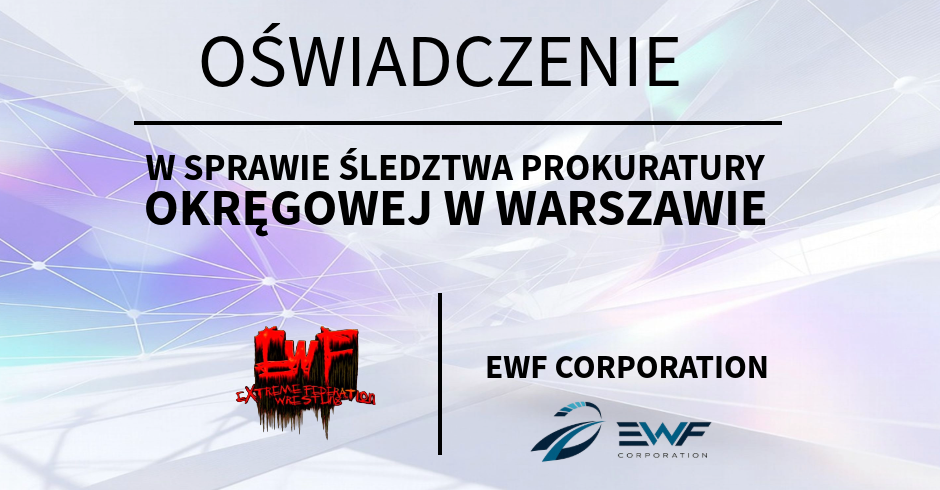 Oświadczenie EWF Corporation